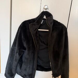 Vince Black Teddy Jacket